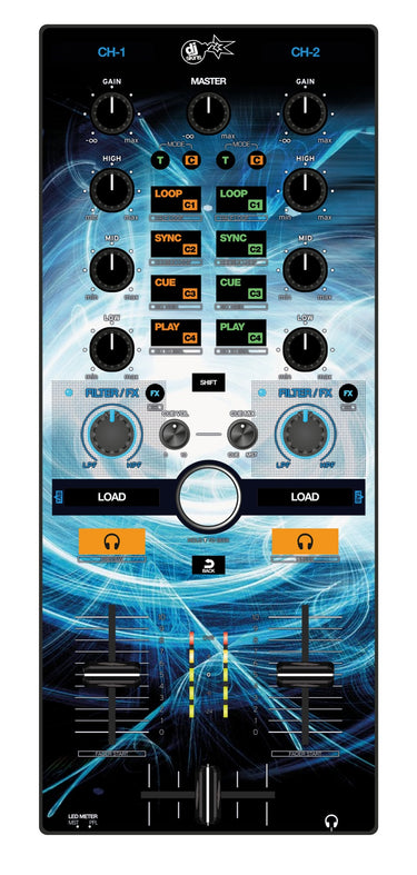 Reloop Mixtour Skin Black Hole